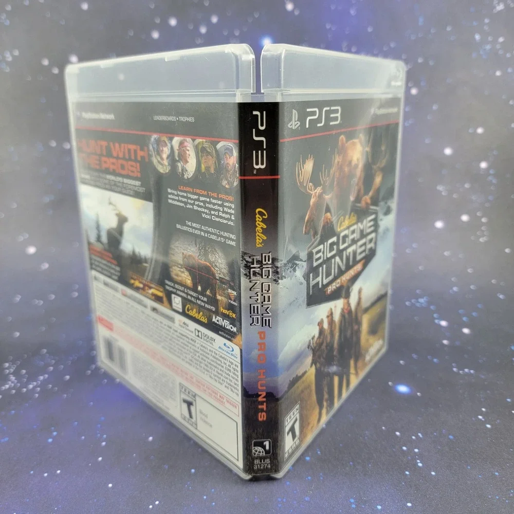 Cabelas Big Game Hunter Pro Hunts Sony PlayStation 3 PS3 Activision BLUS-31274